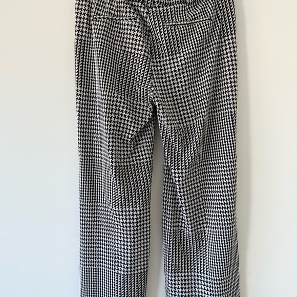 NY&C 7th Avenue Houndstooth Wide Leg Pants Size L - Picture 7 of 15